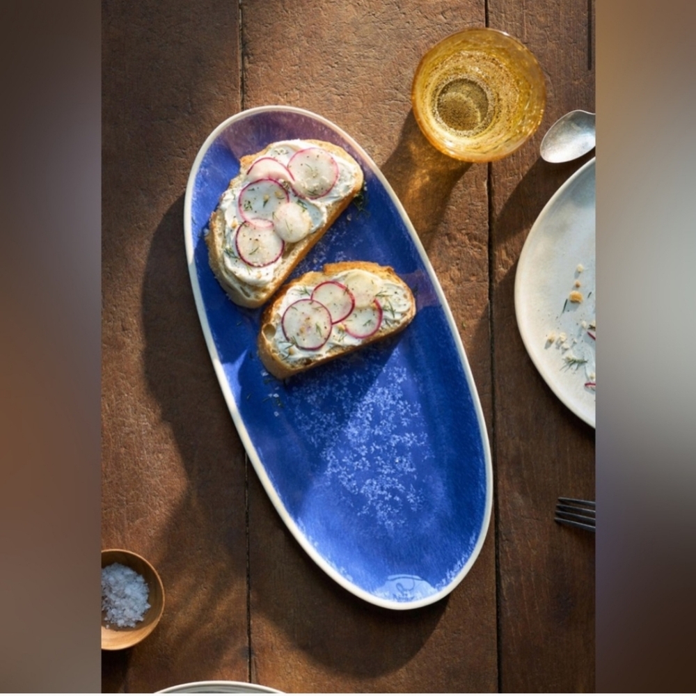 New Anthropologie Dakota Melamine Small Platter